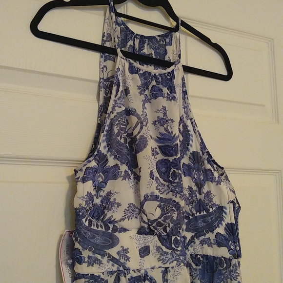 Bisou Bisou Maxi Blue and Off White - Picture 2 of 4